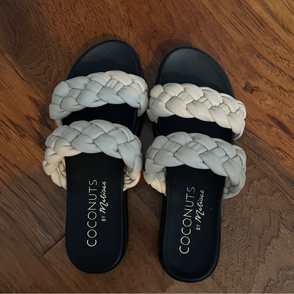 Maisy Braided Slide Sandals - Picture 2 of 4